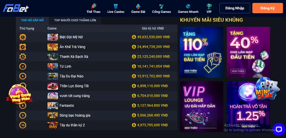 Trò chơi Baccarat tại HJ88 Casino